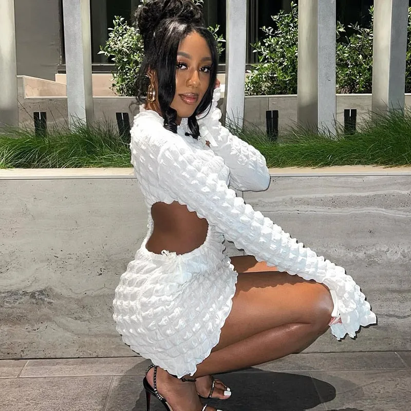 A&A Bubbly Cut Out Dress